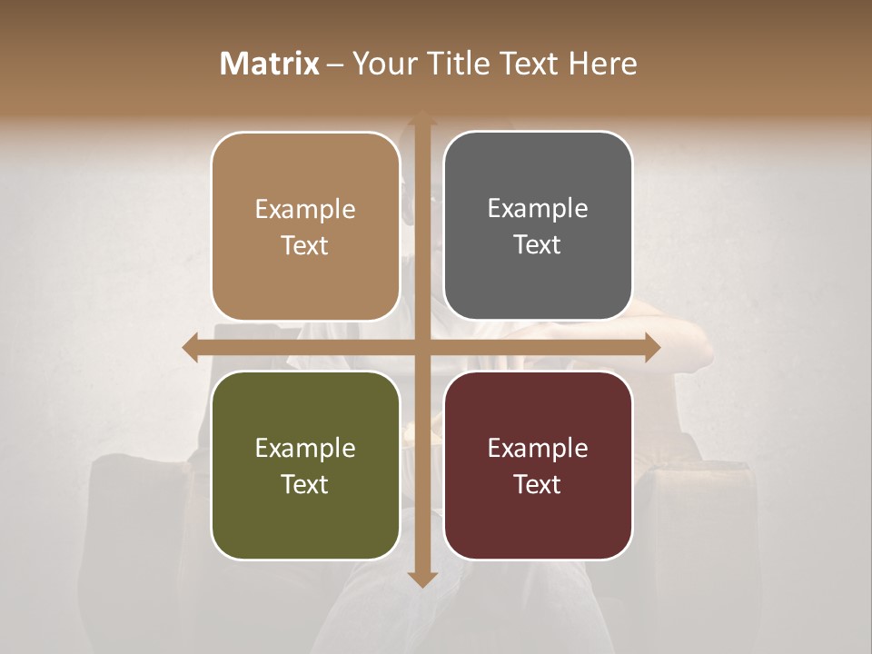 Watch Teen Sitting PowerPoint Template