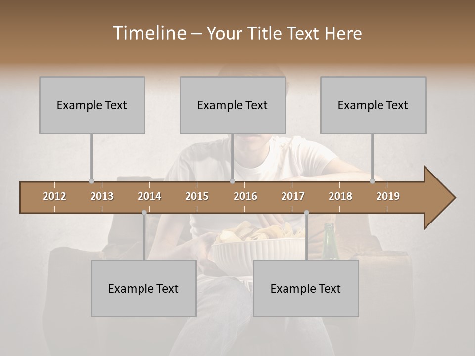 Watch Teen Sitting PowerPoint Template