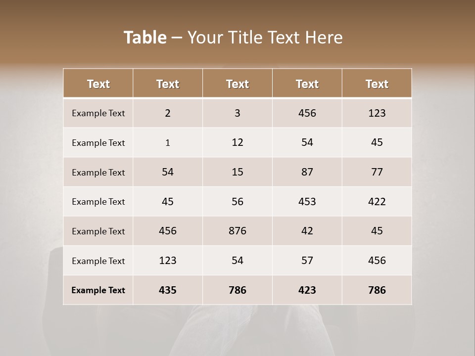 Watch Teen Sitting PowerPoint Template