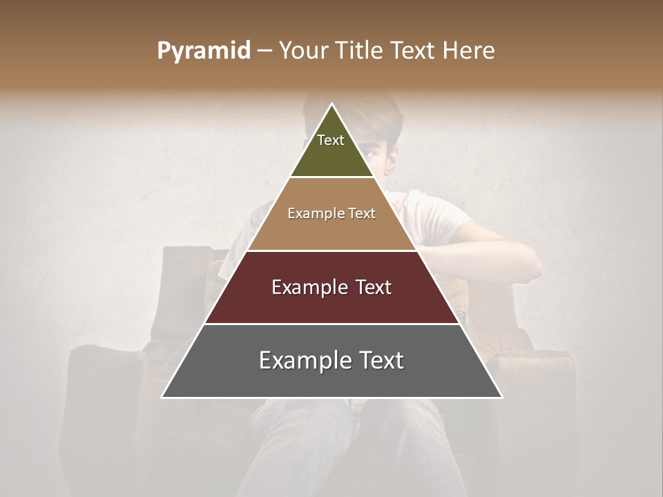 Watch Teen Sitting PowerPoint Template