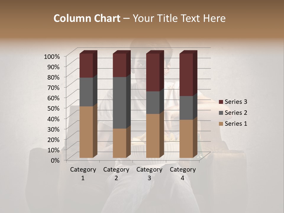 Watch Teen Sitting PowerPoint Template