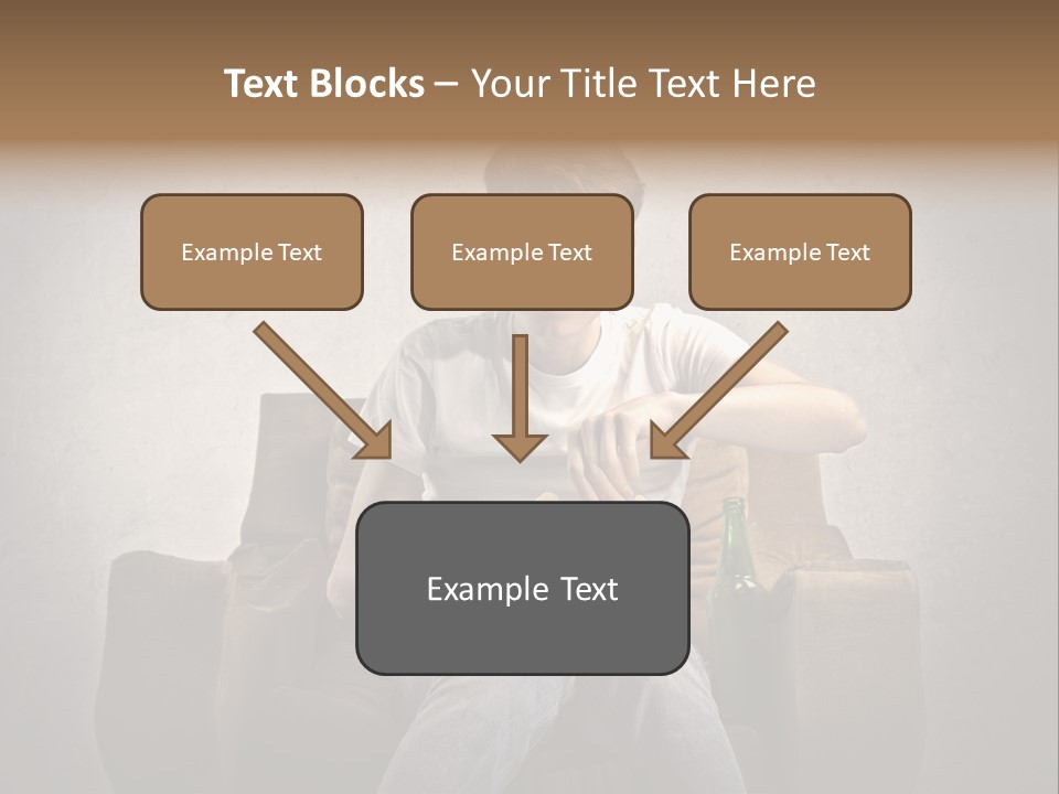 Watch Teen Sitting PowerPoint Template