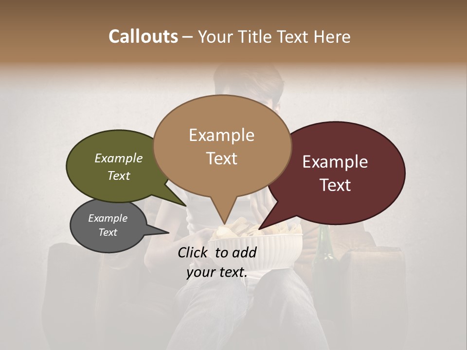 Watch Teen Sitting PowerPoint Template