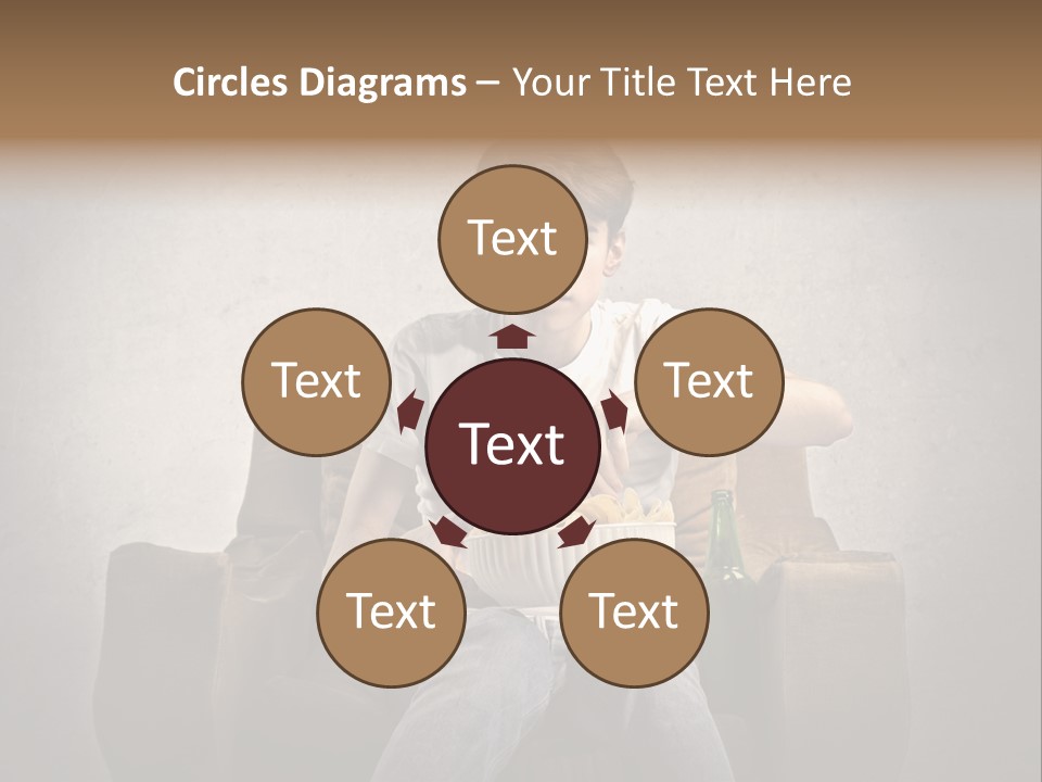 Watch Teen Sitting PowerPoint Template