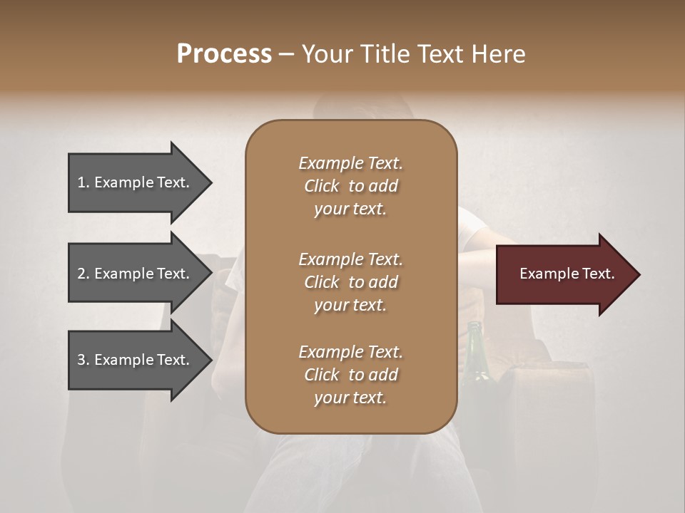 Watch Teen Sitting PowerPoint Template