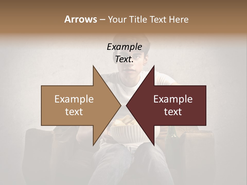 Watch Teen Sitting PowerPoint Template