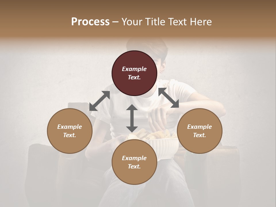 Watch Teen Sitting PowerPoint Template