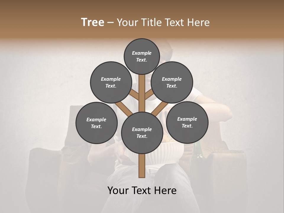 Watch Teen Sitting PowerPoint Template