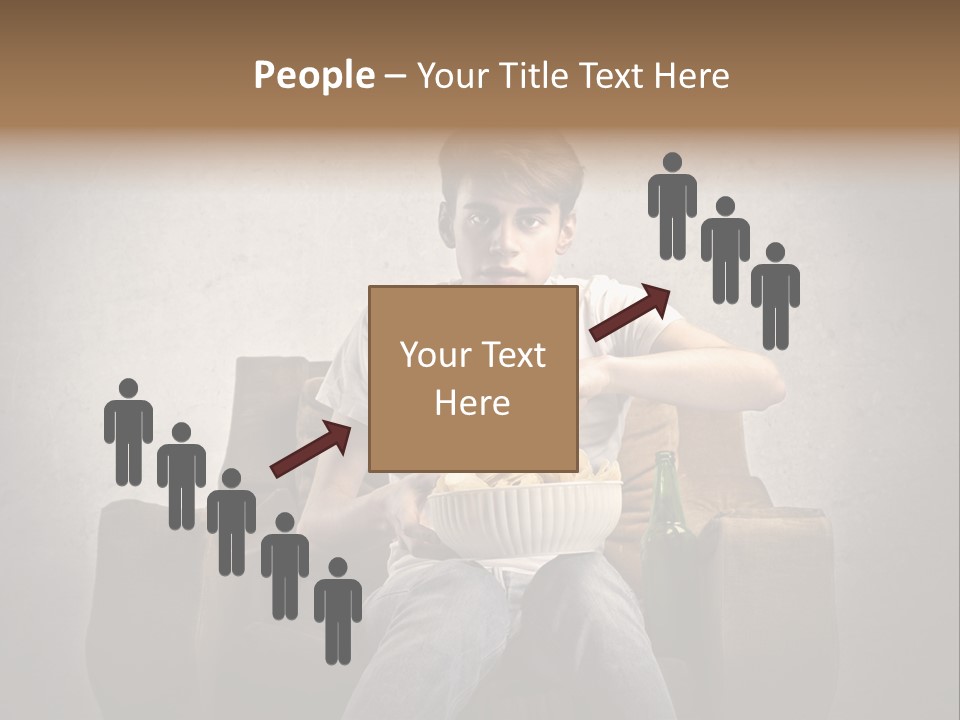 Watch Teen Sitting PowerPoint Template