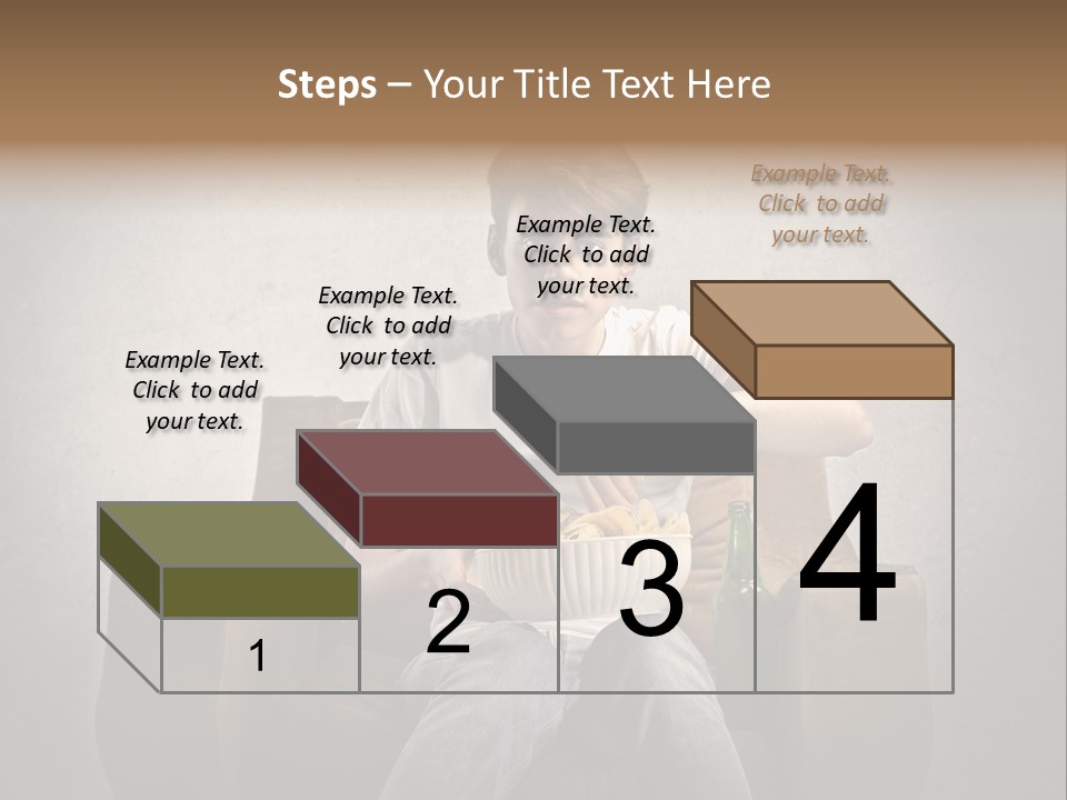 Watch Teen Sitting PowerPoint Template