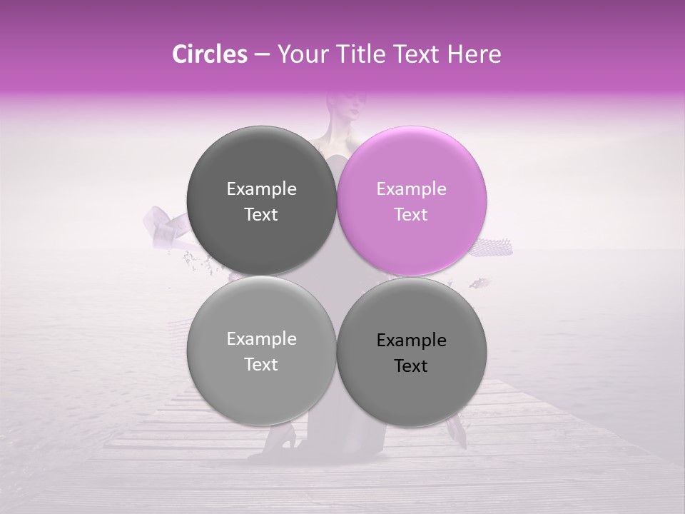 Young Woman Travel PowerPoint Template