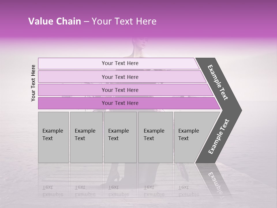 Young Woman Travel PowerPoint Template