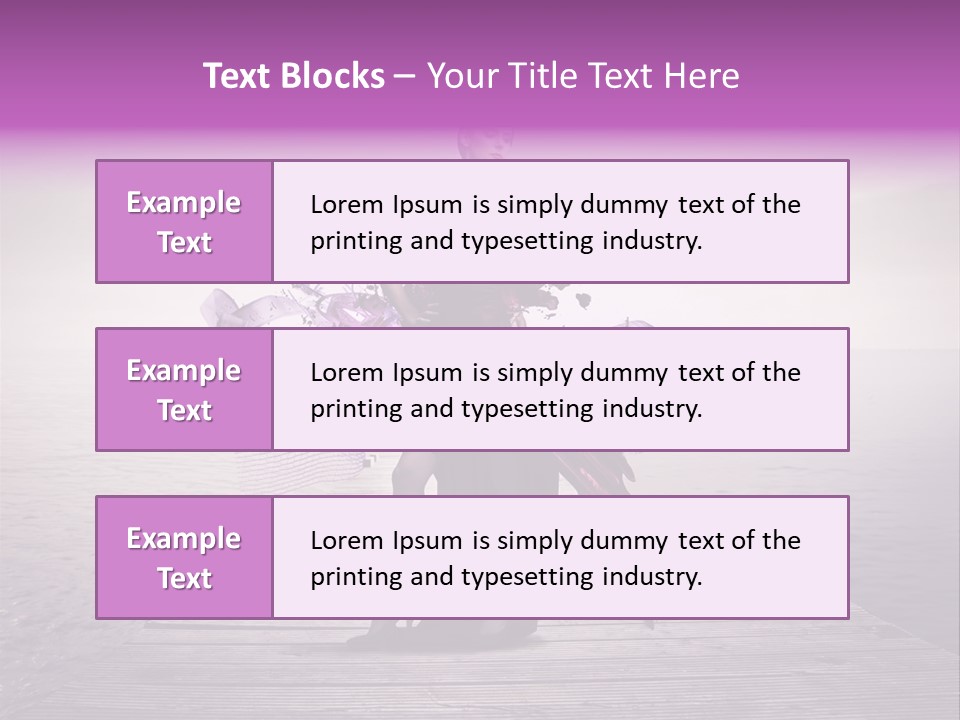 Young Woman Travel PowerPoint Template