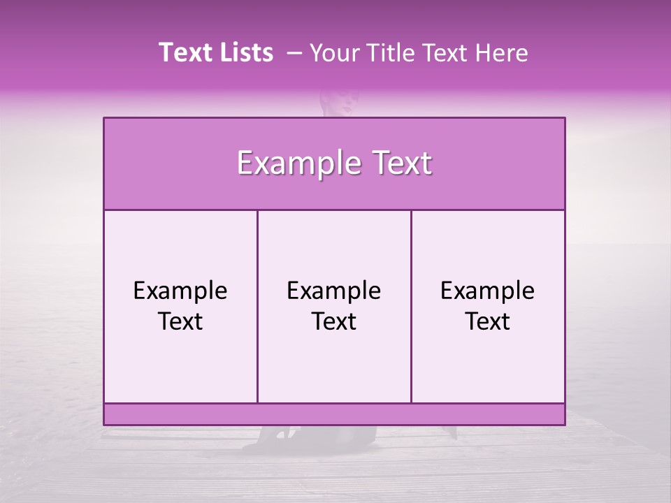 Young Woman Travel PowerPoint Template