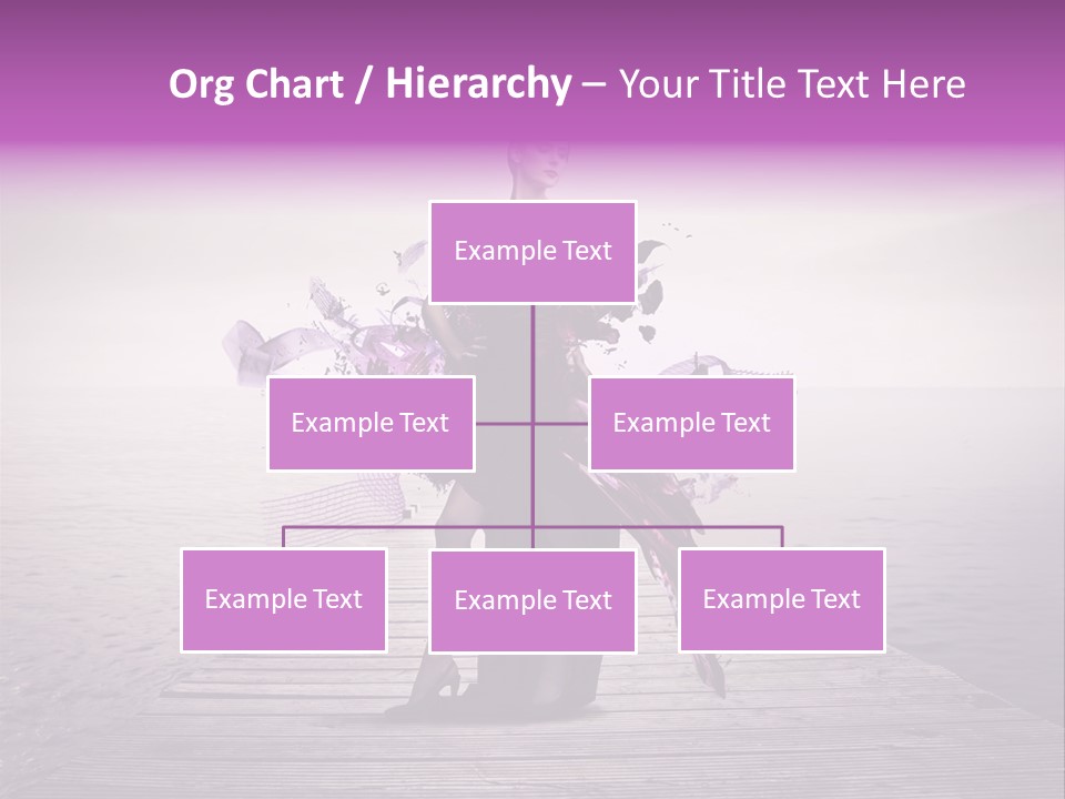 Young Woman Travel PowerPoint Template