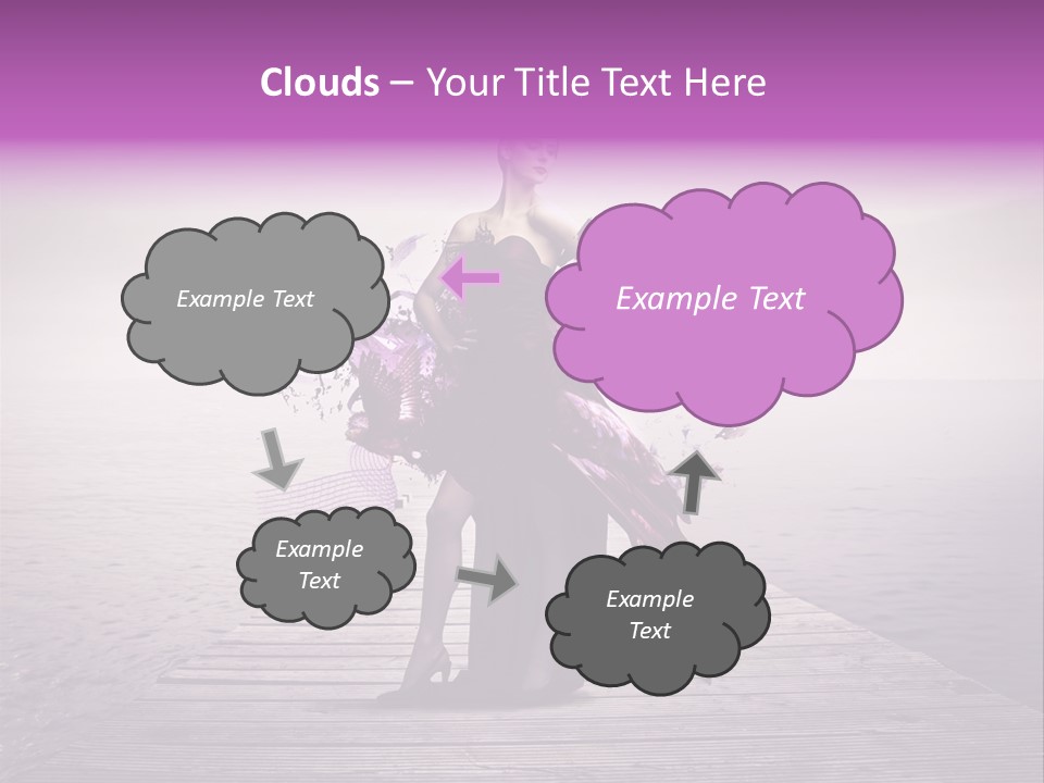 Young Woman Travel PowerPoint Template