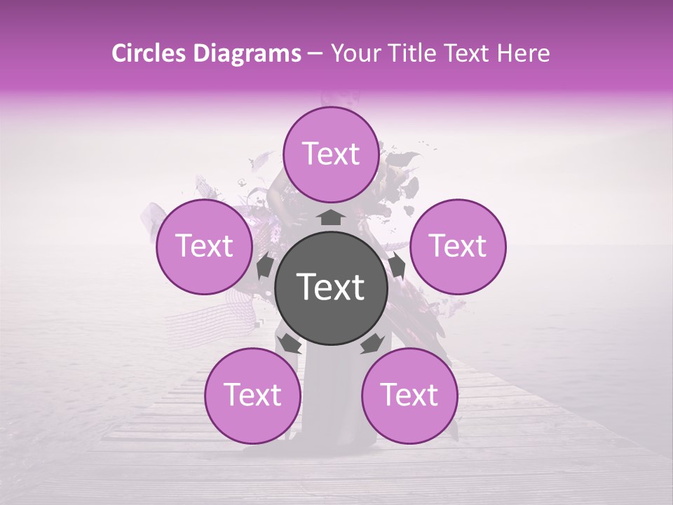 Young Woman Travel PowerPoint Template