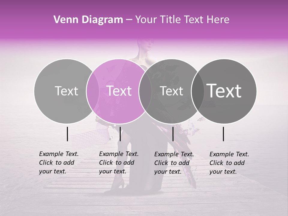 Young Woman Travel PowerPoint Template