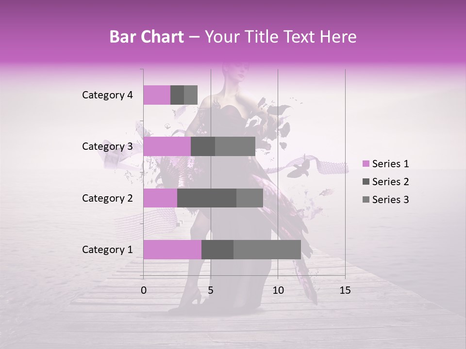 Young Woman Travel PowerPoint Template