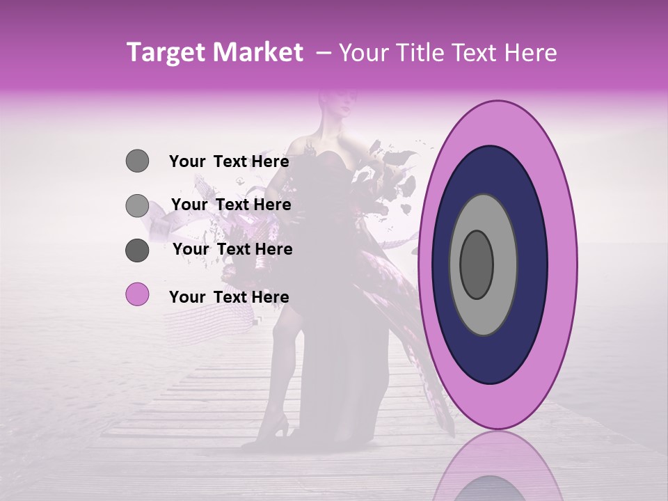 Young Woman Travel PowerPoint Template