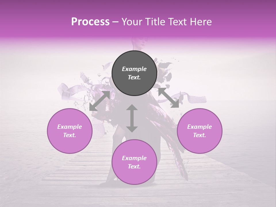 Young Woman Travel PowerPoint Template