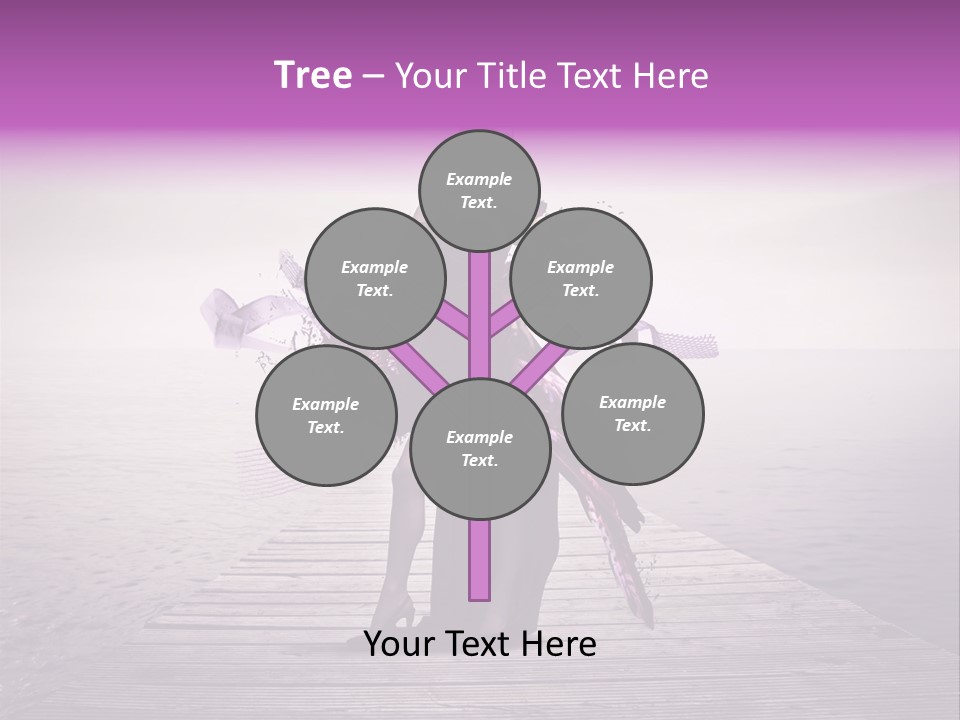 Young Woman Travel PowerPoint Template