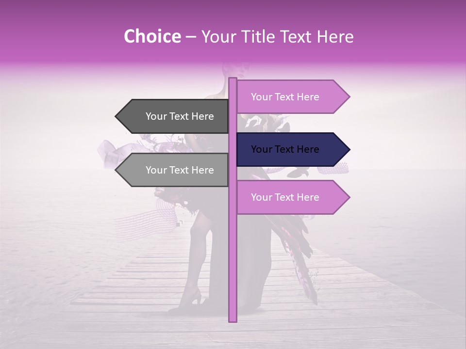 Young Woman Travel PowerPoint Template