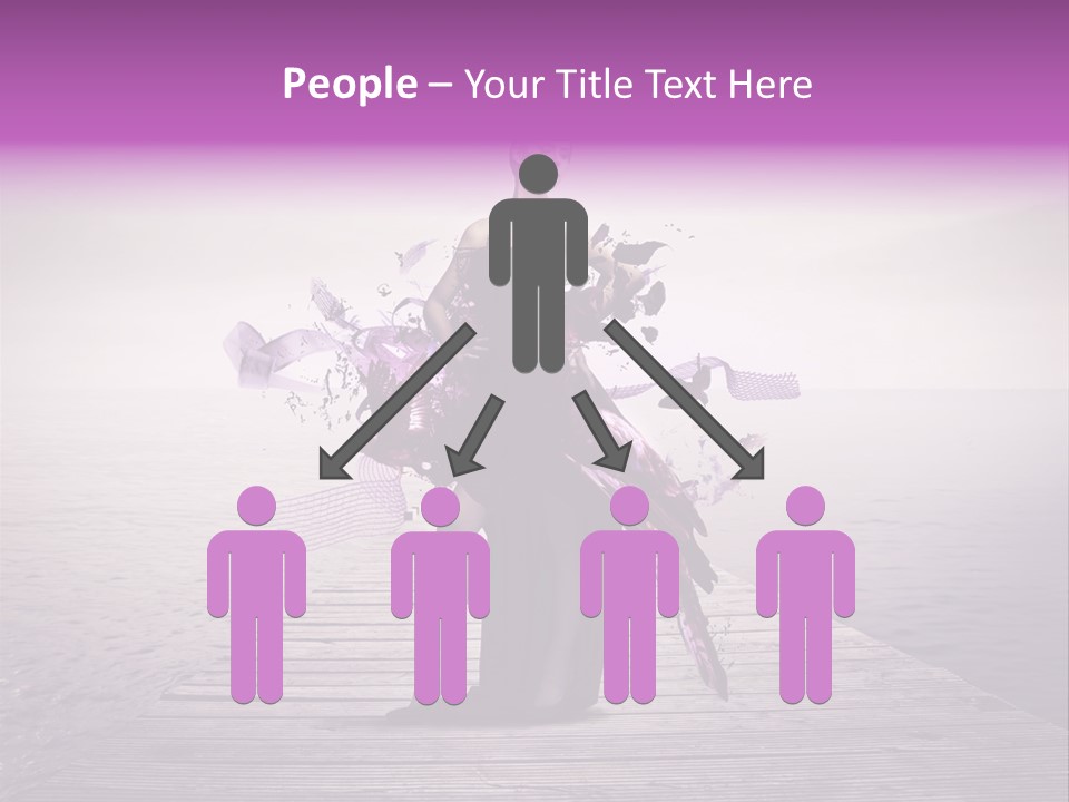 Young Woman Travel PowerPoint Template