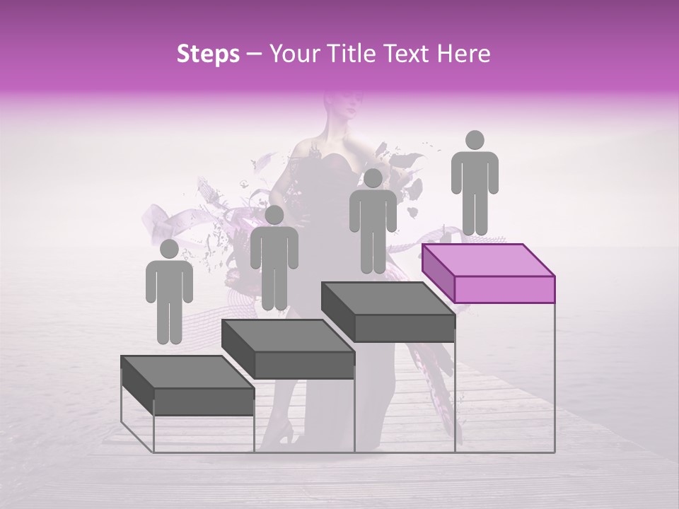 Young Woman Travel PowerPoint Template