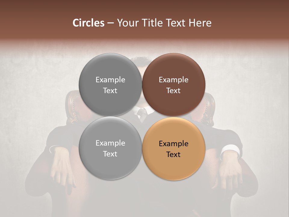 Caucasian Success Man PowerPoint Template