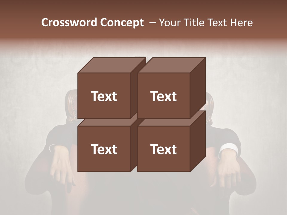 Caucasian Success Man PowerPoint Template