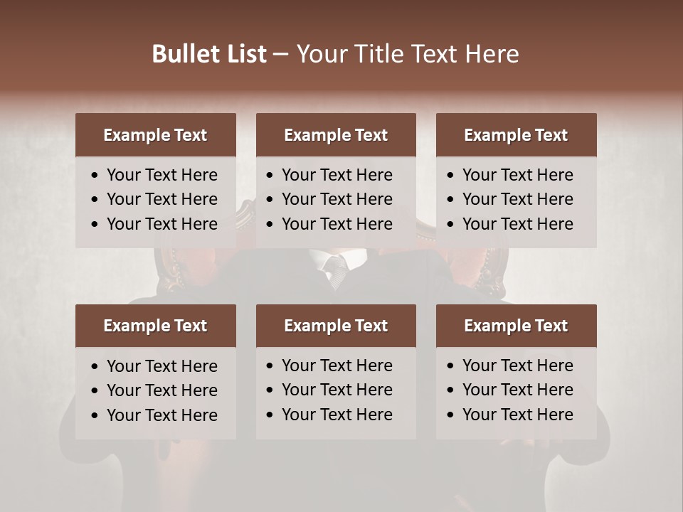 Caucasian Success Man PowerPoint Template