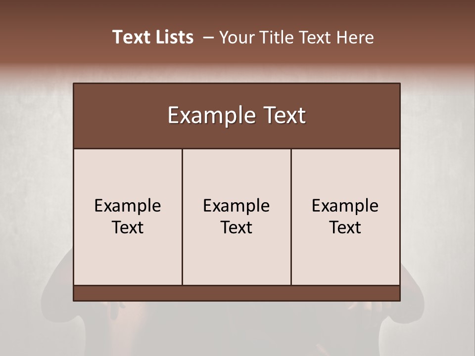 Caucasian Success Man PowerPoint Template