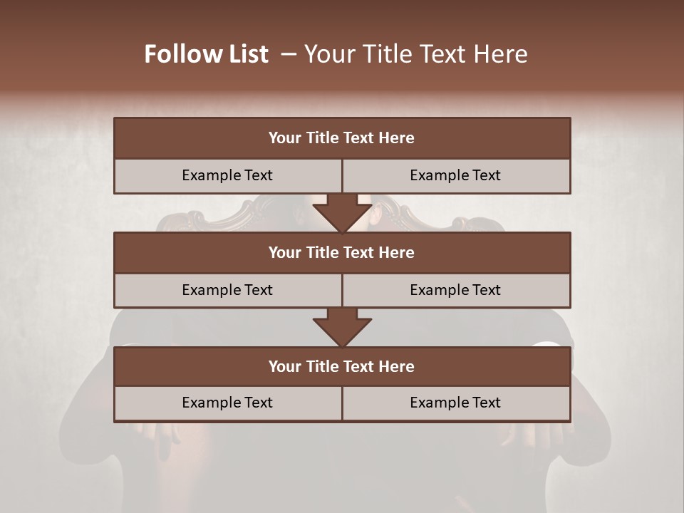 Caucasian Success Man PowerPoint Template