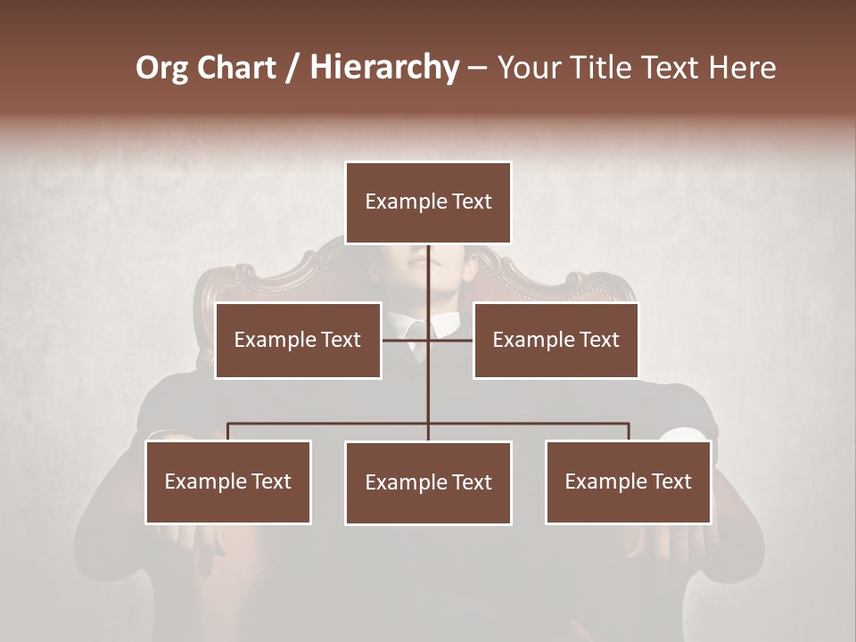 Caucasian Success Man PowerPoint Template