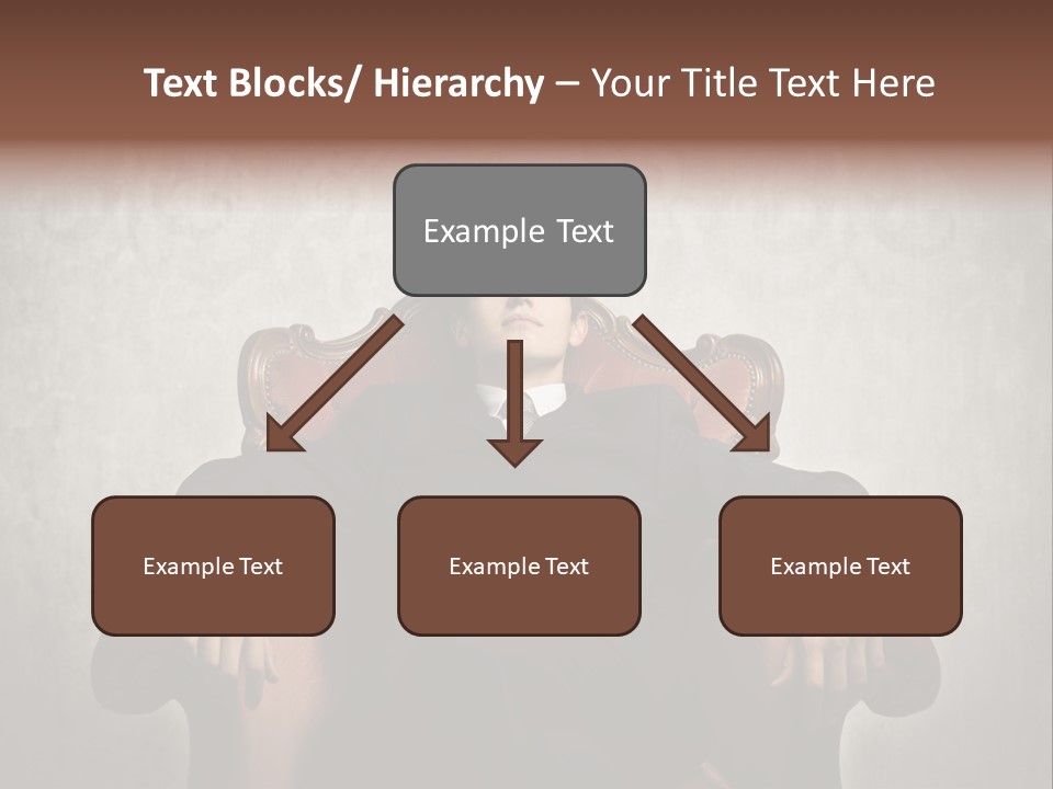 Caucasian Success Man PowerPoint Template