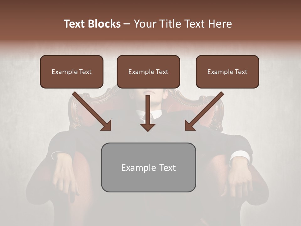 Caucasian Success Man PowerPoint Template