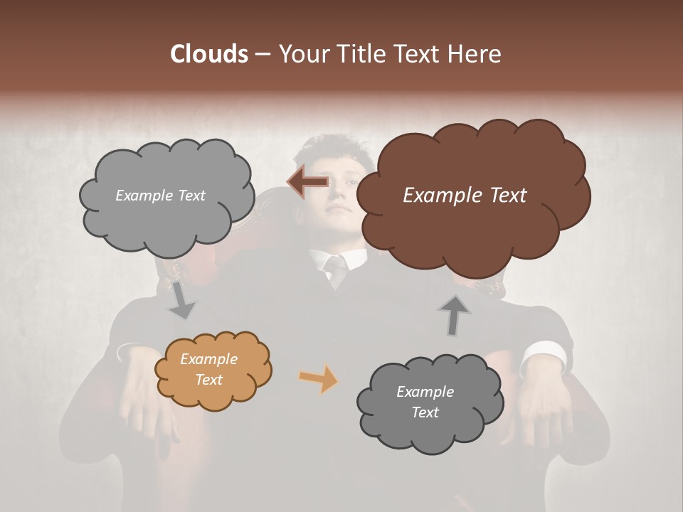 Caucasian Success Man PowerPoint Template