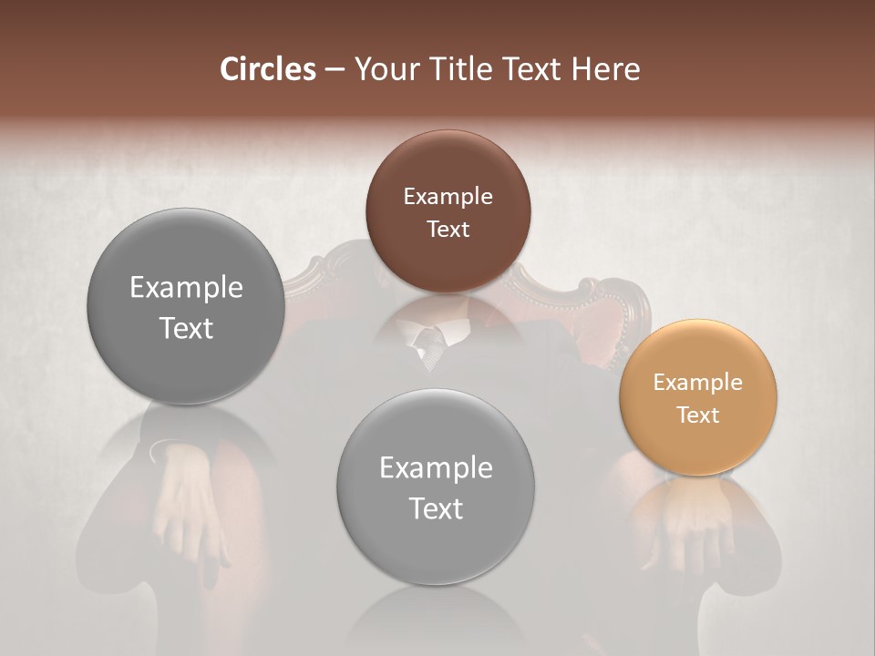 Caucasian Success Man PowerPoint Template