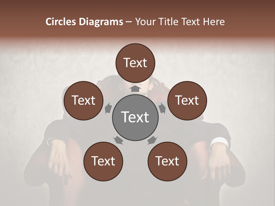 Caucasian Success Man PowerPoint Template