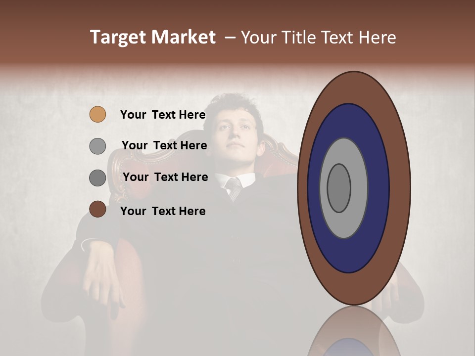 Caucasian Success Man PowerPoint Template