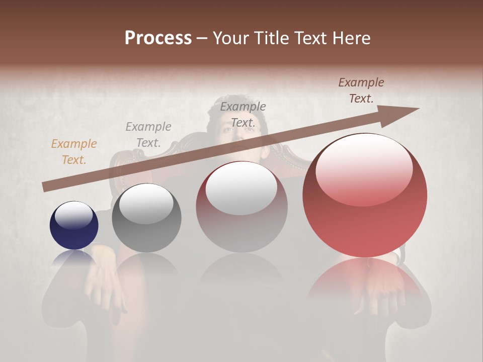 Caucasian Success Man PowerPoint Template