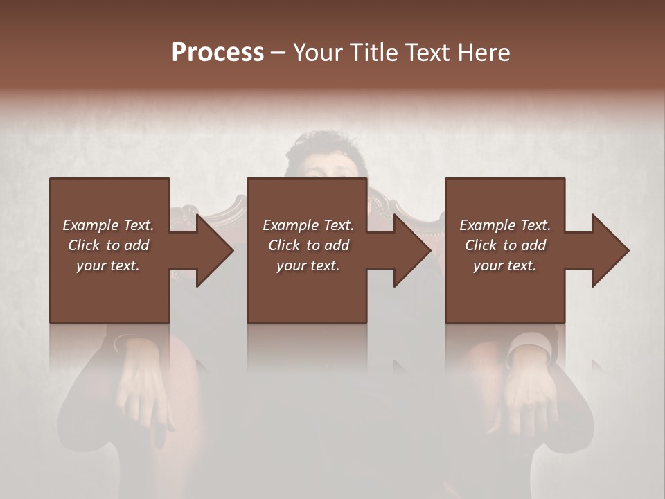 Caucasian Success Man PowerPoint Template