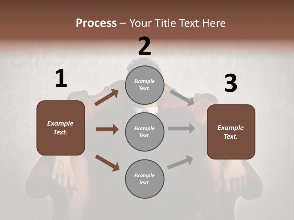Caucasian Success Man PowerPoint Template