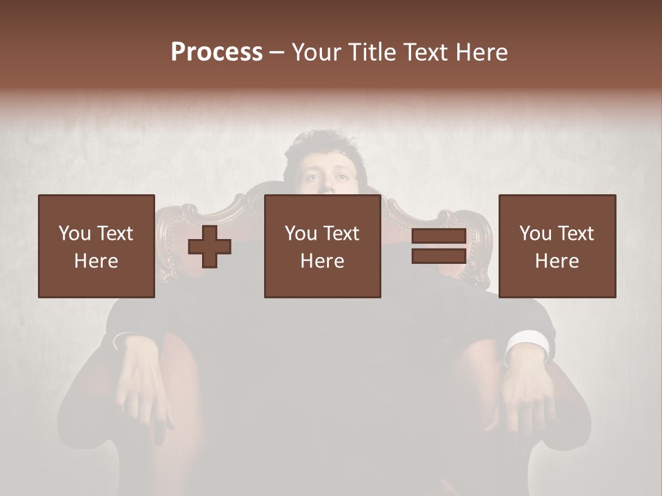 Caucasian Success Man PowerPoint Template