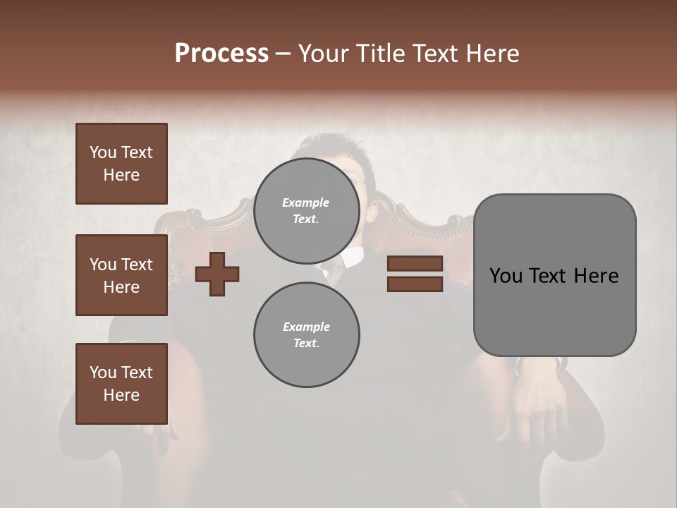 Caucasian Success Man PowerPoint Template