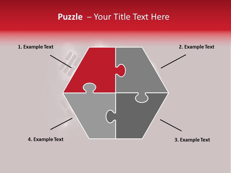 Nationalism Taekwondo Male PowerPoint Template