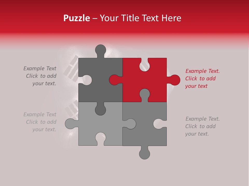 Nationalism Taekwondo Male PowerPoint Template