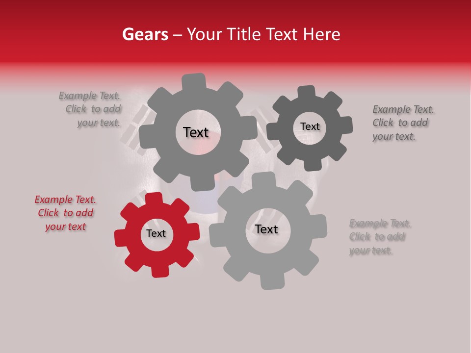 Nationalism Taekwondo Male PowerPoint Template