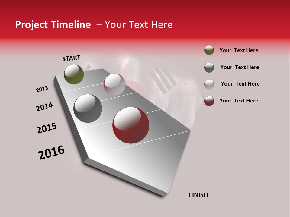 Nationalism Taekwondo Male PowerPoint Template